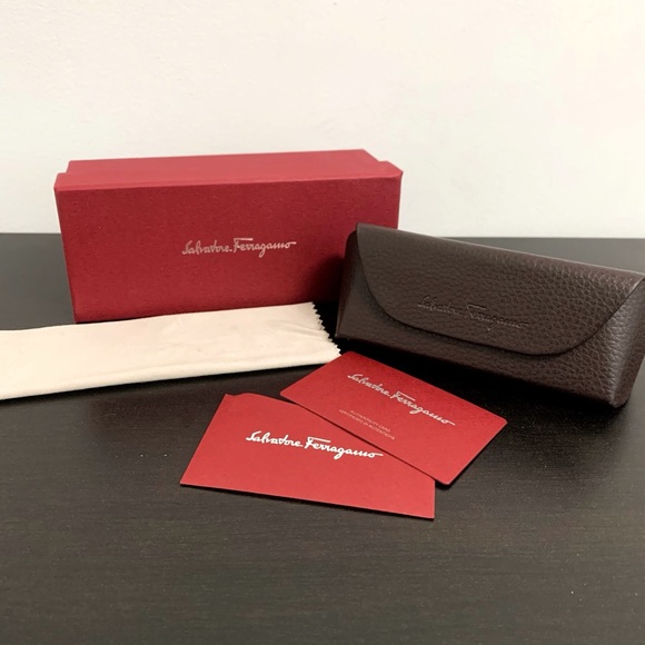 Salvatore Ferragamo Black Glasses Frames - Picture 9 of 10